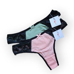 Liz Corday women's panties Size XL NWT